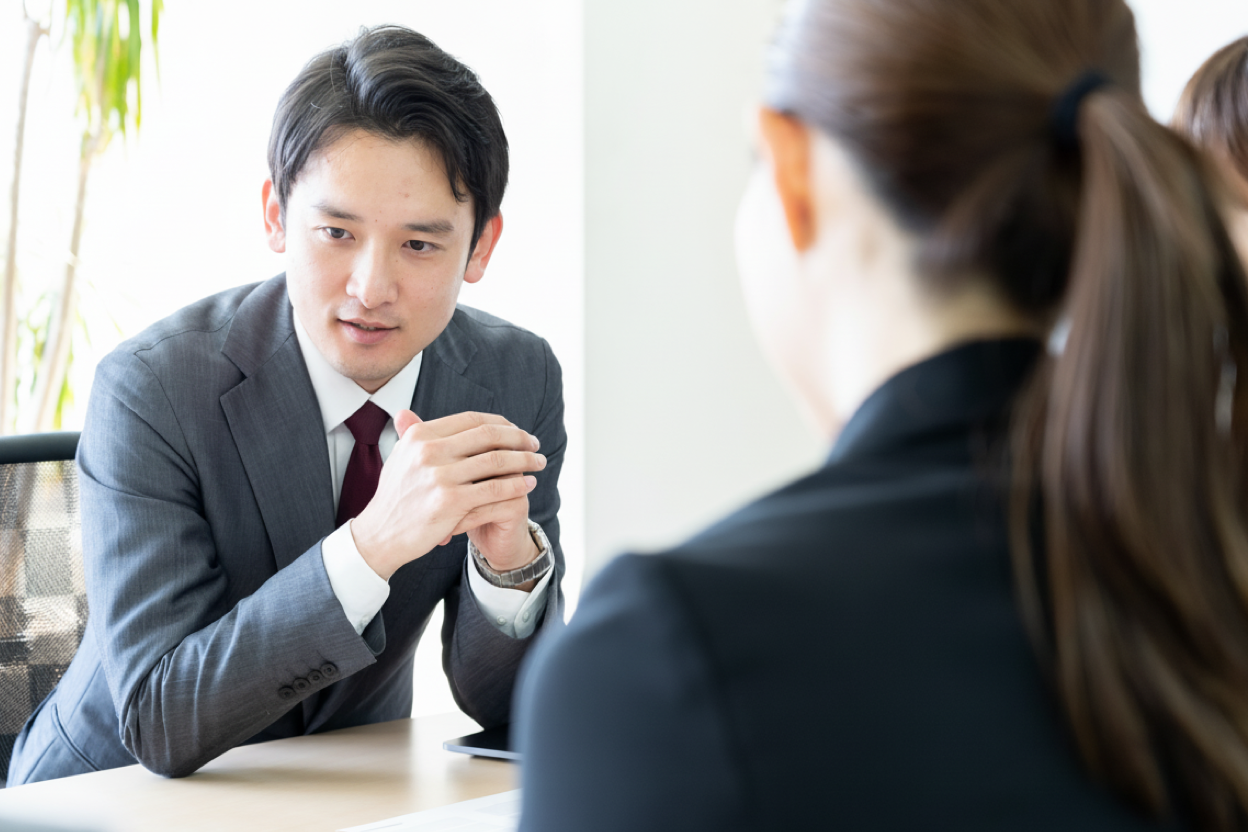 プロフェッショナルな営業担当者